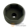 Vaso corto 1" octogonal ø 120 mm. para tuerca de eje trasero de plataforma bpw(13 - 14 t.) /fruehauf