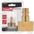 Blister de 10 racord hembra de laton 1/2"