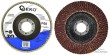 Paquete de 10 discos de laminas abrasivas para acero inox., ø 115 x 22.2 mm, grano 60 *premium