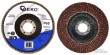 Paquete de 10 discos de laminas abrasivas para acero inox., ø 125 x 22.2 mm, grano 60 *premium