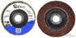 Paquete de 10 discos de laminas abrasivas para acero inox., ø 115 x 22.2 mm, grano 36 *premium