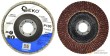 Paquete de 10 discos de laminas abrasivas para acero inox., ø 115 x 22.2 mm, grano 100 *premium