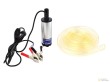 Mini bomba sumergible de trasvase diesel a 12 v. - 40 w. - 12 l/min. + manguera flexible transparente 3 m.