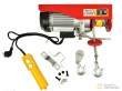 Polipasto electrico sin soporte 230 v. / 1.200 w., capacidad 300 / 600 kgs con 12 m. de cable acerado