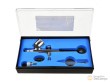 Estuche con pistola aerografica profesional de doble accion bd-130 de 0,3 mm. de alta precisión