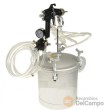 Unidad de pintura compuesto de tanque de presión de 8 l. + pistola de pintar hp-2 mm. + manguera doble y manometro (115/230 l/min. - presion 1.7/3.0 bar))