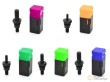 Blister de 5 adaptadores para remachadora de tuercas remachables (m5 - m12)