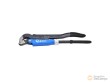 Mordaza de tuberia de gas ajustable de 3 puntos, profesional, 1/2" - din 5234