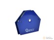 Sujetador magnetico hexagonal para soldaduras, soporte multiangulo 25 kg.