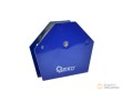 Sujetador magnetico hexagonal para soldaduras, soporte multiangulo 37,5 kg.