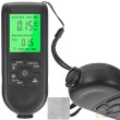 Medidor de espesores de pintura con pantalla lcd retroiluminada, 0-2000 µm