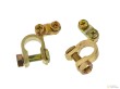 Blister 2 adaptadores de desconexión de borne de bateria ( + , - ), apto 6 / 12 v.