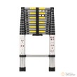 Escalera telescópica de 12 peldaños de aluminio 3.800 mm. (max. 150 kgs) conforme a en131-6:2015