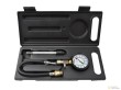 Estuche compresimetro de gasolina (3 - 20 bar / 50 - 300 psi) + 2 conectores m14 - m18