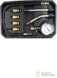 Estuche compresimetro motor gasolina ( 0 - 20 bar / 0 - 300 psi) + 4 conectores m10 - m12 - m14 - m18 + alargador + 2 conexiones metálicas