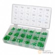Estuche 270 juntas toricas hnbr (5,29 x 1,78 - 17,04 x 3,53 mm.) para gas r12 - r134a de aire acondicionado