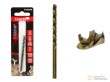 Blister de 1 broca acero hss-cobalto m35 punta trilabial afilable, 4.0 mm. din 338