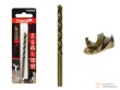 Blister de 1 broca acero hss-cobalto m35 punta trilabial afilable, 5.0 mm. din 338