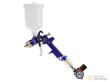 Pistola de pintar neumática por gravedad - hvlp de 1.4 mm con regulador de aire + filtro de aire (capacidad 600 ccm)