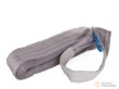 Eslinga de poliester de carga y arrastre, 4 ton. - 6 m x 120 mm. (gris)