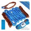 Eslinga de poliester de carga y arrastre, 42 ton. - 6 m x 80 mm. (azul)