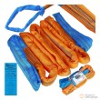 Eslinga de poliester de carga y arrastre, 56 ton. - 6 m x 90 mm. (naranja)