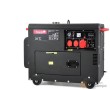 Generador electrico de diesel silencioso con retroceso eléctrico, 11 hp. - 6.400 w