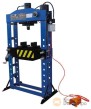 Prensa hidraúlica 75.000 kgs con bomba doble de accionamiento neumatico con pedail (diimensiones 1850 x 630 x 230 mm.) carrera 0 - 1030 mm.