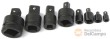 @ estuche 8 adaptadores de impacto (1/4"h x 3/8"m - 3/8"h x 1/2"m - 1/2"h x 3/4"m - 3/4"h x 1"m - 3/8"h x 1/4"m - 1/2"h x 3/8"m - 3/4"h x 1/2"m - 1"h x 3/4"m) *geko