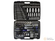 @ estuche 216 pcs, 1/4" + 3/8" + 1/2", vasos cortos y largos hex. + llaves combinadas + vasos con punta 1/4" + puntas 1/4" y 5/16" variadas