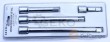 @ blister 4 alargaderas cromadas 1/2", 75 - 125- 200 - 250 mm.