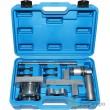 Estuche 10 utiles de sustitución de polea delantera del cigüeñal (amortiguador de vibraciones). para motores de gasolina jaguar y land rover de 3.0 l. v6 & 5.0 l. v8.