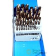 Estuche 29 brocas de acero rápido alto rendimiento, 135º hss4241, reafilables (ø 1,5 - 13 mm.)
