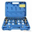 Estuche 26 adaptadores para limpieza y enjuague del sistema de aire acondicionado, universal