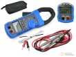 Pinza amperimétrica multirango (voltaje alterno // continuo - amperaje - resistencia - continuidad con sonido - hz - temperatura - ncv ) pantalla digital