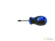 Destornillador phillips, ph1 x 38 mm., mango bicomponente, punta reforzada