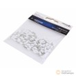 Blister 100 casquillos de conexion aislados awg (0.5 mm2) blanco