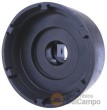 Vaso corto 3/4" de 6 almenas int. (7.5 mm.) ø 60 mm. int. x ø 80.5 mm. ext. para sustitución de tuerca de buje de eje delantero camion man - tga