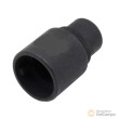 Vaso corto 1/4" con 2 tetones internos necesario para sustituir la válvula de presion de la suspensión neumática de coches vw - audi - porsche