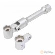 Blister de alargador 3/8" con vaso articulado hex.14 mm + vaso articulado octogonal 13 mm. para sustitución de suspension superior de grupo vag.