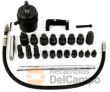 Estuche extractor neumático de inyectores universal+ 23 husillos de tracción (m14 - m22) + tuerca de husillo + disco distanciador + llave allen