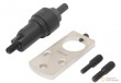 Blister 4 utiles de extracción para sustitución del carril guia de la culata de motores mercedes benz m101 - 110 - 115 - 116 - 117 - 130