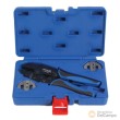 Estuche de alicate prensaterminales + 2 mordazas para terminales *superseal