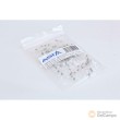 Bolsa de 100 conectores de soldadura retractiles 24-26 awg, blanco