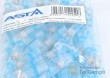 Bolsa de 100 conectores de soldadura retractiles 24-26 awg, azul