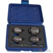 Estuche 5 utiles perforadores de agujeros para sensores de aparcamiento de vehículos (ø 18 - 26 mm.)