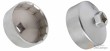Cazoleta 1/2" extractora de filtro de aceite de aluminio, 14/1 caras - ø 63,8 mm, para tesla