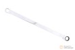 Llave estrella plana doble (fija + carraca 72 d.), 19 x 420 mm.