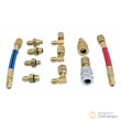 Blister de 11 conectores para gas de aire acondicionado r12 & r134a