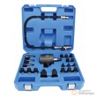 Estuche extractor neumático de inyectores universal+ 19 husillos de tracción (m8 - m19) + manguera